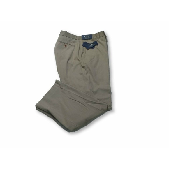 POLO RALPH LAUREN CLASSIC FIT CHINOS PANTS MENS SIZE 38X30 DRY CLEAN NEW NWT